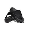 CROCS BLACK WOMEN BROOKLYN FLIP FLOPS