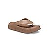 CROCS BROWN WOMEN GETAWAY PLATFORM FLIP FLOPS