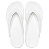 CROCS WHITE WOMEN CLASSIC PLATFORM FLIP FLOPS