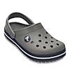 CROCS GREY KIDS CROCBAND CLOGS