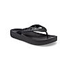 CROCS BLACK WOMEN CLASSIC PLATFORM FLIP FLOPS