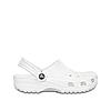 CROCS WHITE UNISEX CLASSIC CLOGS