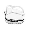 CROCS GREY UNISEX CROCBAND FLIP FLOPS