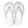 CROCS GREY UNISEX CROCBAND FLIP FLOPS