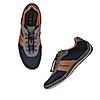 BUGATTI NAVY MEN LACE UP SNEAKERS