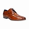 BUGATTI COGNAC MEN DERBY SHOES