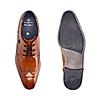 BUGATTI COGNAC MEN DERBY SHOES