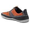 BUGATTI ORANGE MEN LACE UP SNEAKERS