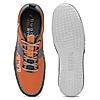 BUGATTI ORANGE MEN LACE UP SNEAKERS