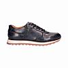 BUGATTI DARK BLUE MEN LACE UP SNEAKERS