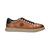 BUGATTI COGNAC MEN LACE UP SNEAKERS