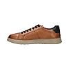 BUGATTI COGNAC MEN LACE UP SNEAKERS