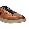 BUGATTI COGNAC MEN LACE UP SNEAKERS