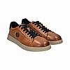 BUGATTI COGNAC MEN LACE UP SNEAKERS