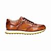 BUGATTI COGNAC MEN LACE UP SNEAKERS