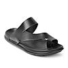 GABICCI BLACK MEN SANDALS