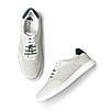 GABICCI WHITE MEN LACE UP SNEAKERS