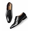 GABICCI BLACK MEN DERBY SHOES