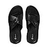 GABICCI BLACK MEN SANDALS