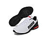 PUMA WHITE UNISEX EQUATE SL LACE-UP SNEAKERS