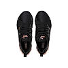 PUMA BLACK WOMEN MUSE X-2 METALLIC WNS V1 LACE-UP SNEAKERS