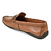 Imperio Tan Men Casual Leather Buckled Loafers