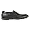 Imperio Black Men Leather Formal Slip On Shoes