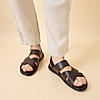 Regal Brown Men Casual Leather Sandals