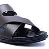 Regal Brown Men Casual Leather Sandals