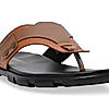 Imperio By Regal Tan Men Casual Leather Sandals