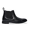 Regal Black Men Chelsea Leather Boots