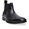 Regal Black Men Chelsea Leather Boots