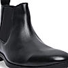 Regal Black Men Chelsea Leather Boots