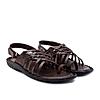 Regal Brown Men One Toe Formal Strappy Sandal