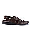 Regal Brown Men One Toe Formal Strappy Sandal