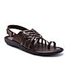 Regal Brown Men One Toe Formal Strappy Sandal