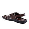 Regal Brown Men One Toe Formal Strappy Sandal