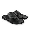 Imperio By Regal Black Men Casual Leather Sandals