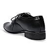 Regal Black Men Formal Textured Leather Lace Ups