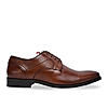 Imperio By Regal Tan Men Classic Leather Formal Lace Ups