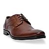 Imperio By Regal Tan Men Classic Leather Formal Lace Ups