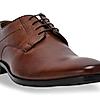 Imperio By Regal Tan Men Classic Leather Formal Lace Ups