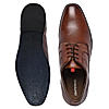 Imperio By Regal Tan Men Classic Leather Formal Lace Ups