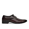 Regal Maroon Men Formal Textured Leather Lace Ups