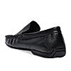 Regal Black Men Casual Leather Driving Loafers