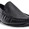 Regal Black Men Casual Leather Driving Loafers