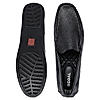 Regal Black Men Casual Leather Driving Loafers