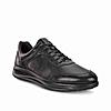 ECCO BLACK MEN AQUET M LACE-UP SNEAKERS