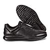 ECCO BLACK MEN AQUET M LACE-UP SNEAKERS