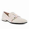 ECCO BEIGE WOMEN ANINE SQUARED LOAFERS